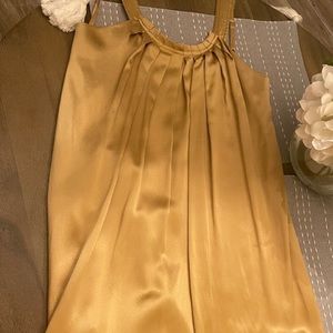 BCBG MaxAzria Champagne Silk Mini (XS)